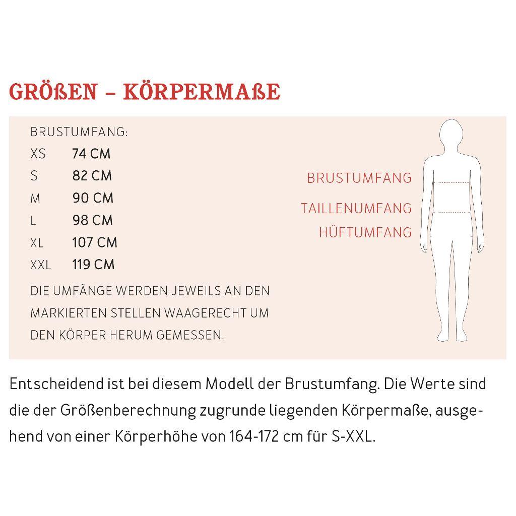 Papierschnittmuster oversized Sweater  Frau Zora XS-XXL